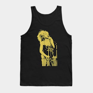 YELLOW TINA TURNER QUEEN Tank Top